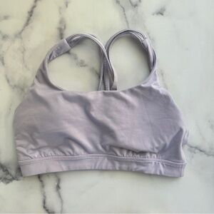 Lululemon Energy Bra *Medium Support, B–D Cups, Lavender Smoke, Size 8